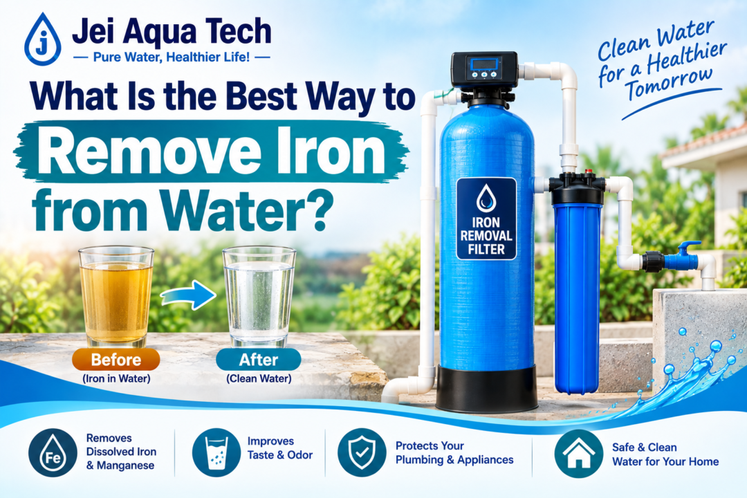 What Is the Best Way to Remove Iron from Water?