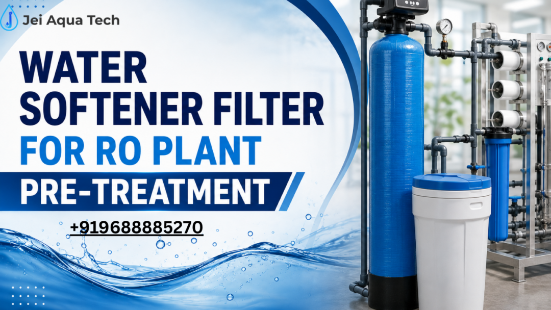 Water Softener Filter for RO Plant Pre-Treatment