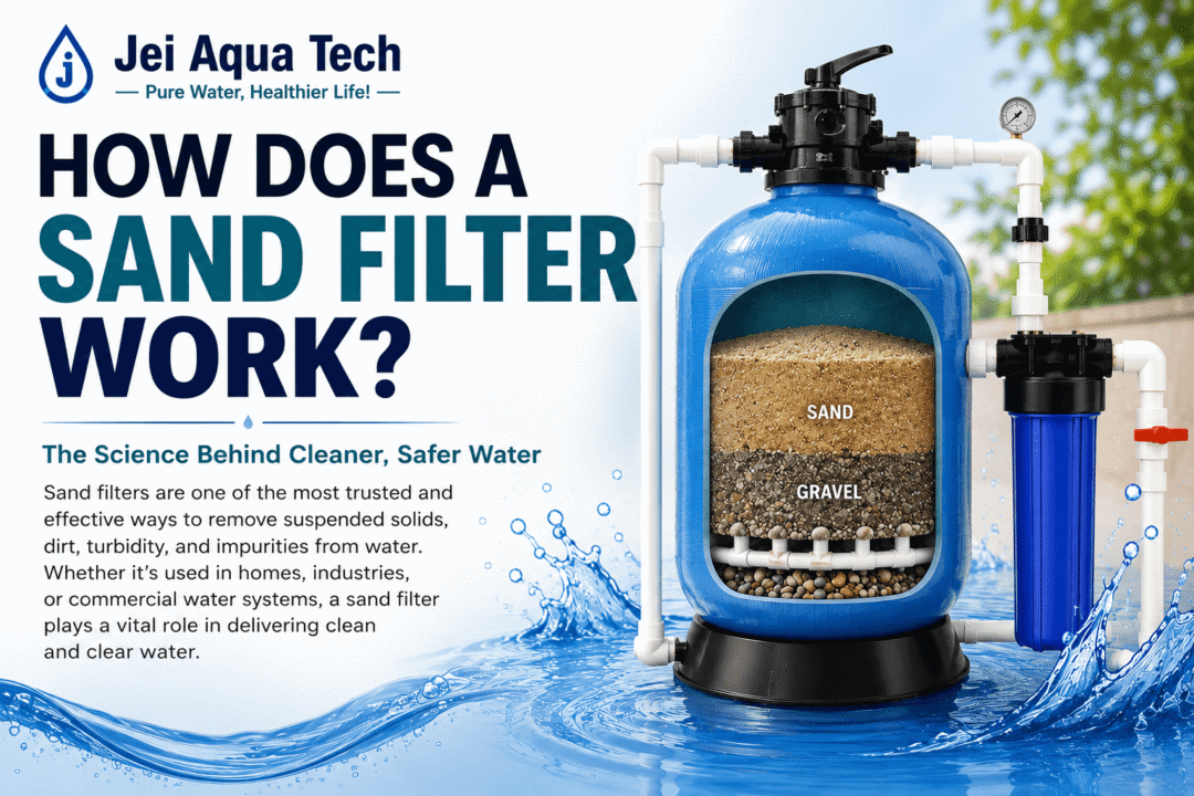 how does a sand filter work?