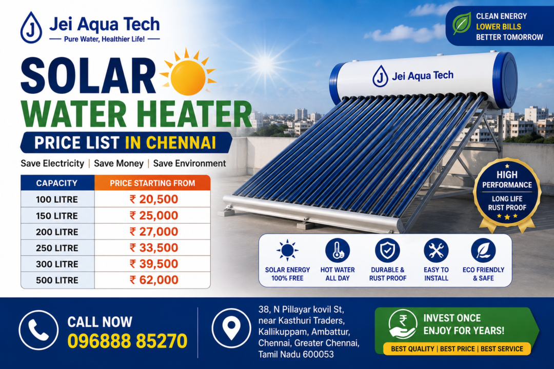 solar water heater price