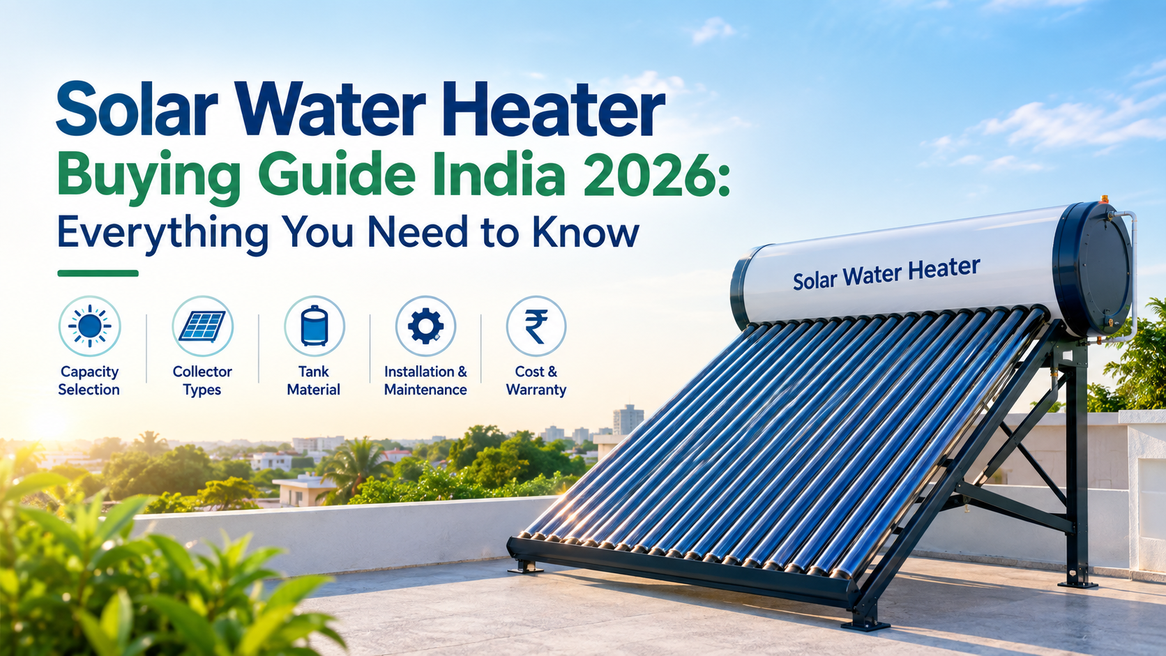 solar water heater guide