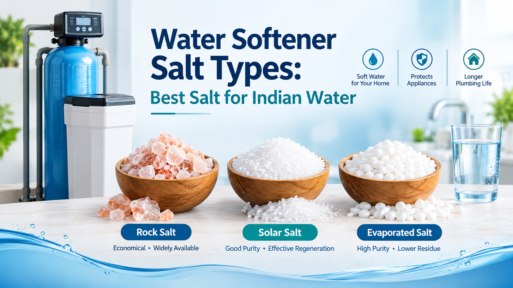 Water Softener Salt Types Best Salt for Indian Water